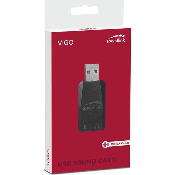 Karta dźwiękowa Speedlink VIGO USB (SL-8850-BK-01)