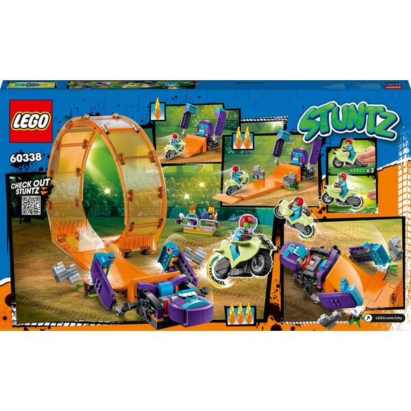 LEGO City Kaskaderska pętla i szympans demolka (60338)