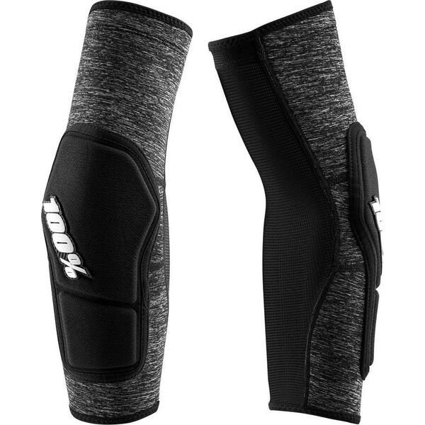 100% Ochraniacze na łokcie 100% RIDECAMP Elbow Guard Heather Grey Black roz. L (NEW 2022)