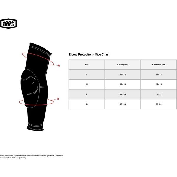 100% Ochraniacze na łokcie 100% FORTIS Elbow Guard Heather Grey Black roz. S/M (NEW 2022)