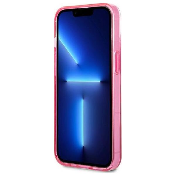 Karl Lagerfeld Karl Lagerfeld KLHCP13STGKCP iPhone 13 mini 5,4" hardcase różowy/pink Gradient Ikonik Karl & Choupette