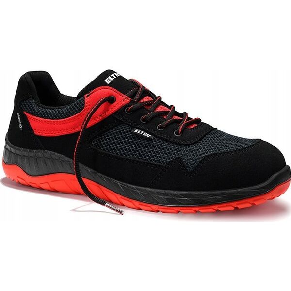 Elten Batai ELTEN Lonny Red Low S1P SR, juodi/raudoni 39