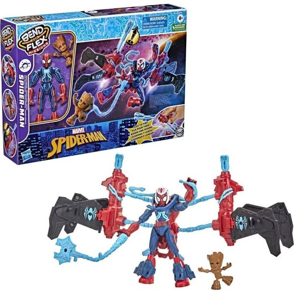 Figurka Hasbro Hasbro Marvel Spider-Man Bend Space Mission Jet Play Figure