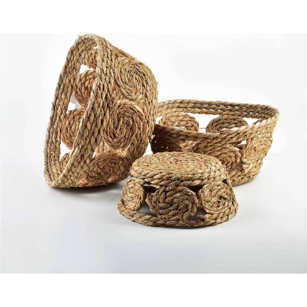 Affek Design BALI KOMPLET 3 KOSZY 30XH:15CM/27XH:13CM/21XH:9CM