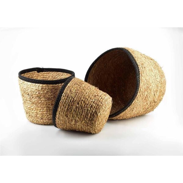 Affek Design BALI KOMPLET 3 KOSZY 33x33xH:27/27x27xH:24/25x25xH:21cm