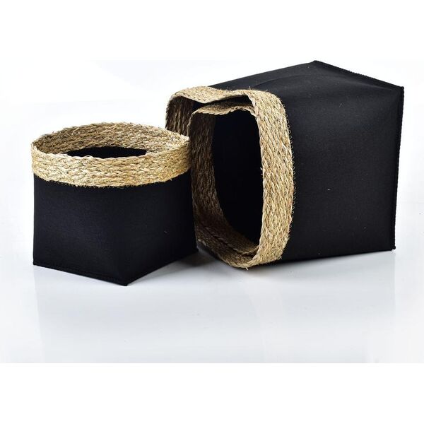 Affek Design BALI KOMPLET 3 KOSZY L31xh28cm,M28xh23 cm, S23xh20cm