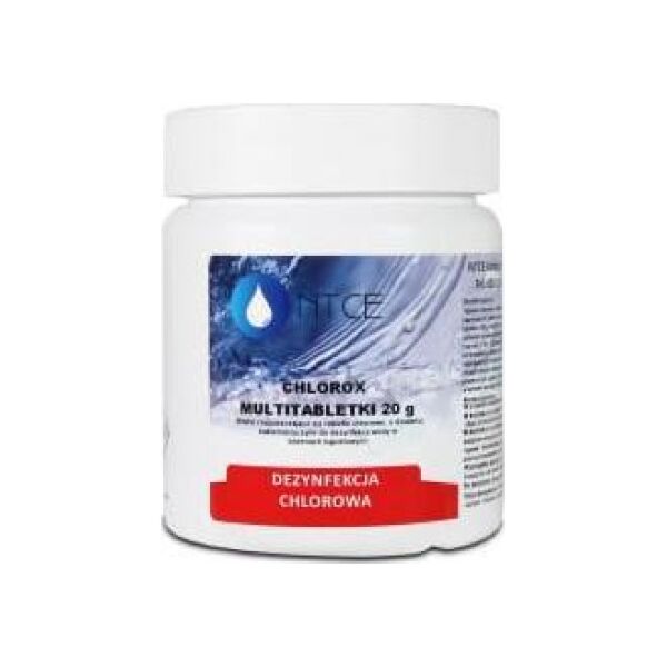 NTCE Chlor do basenu 0,5 kg - Multitabletki 20 g
