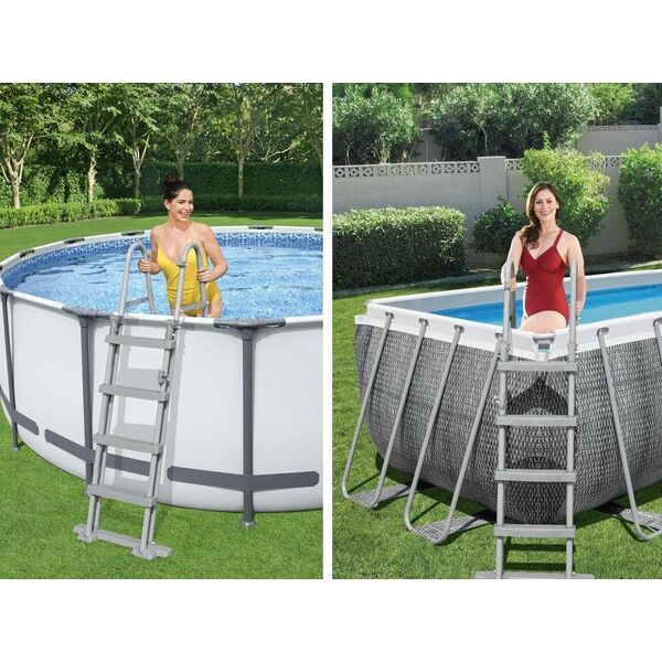Bestway Bestway Bezpieczna DRABINKA do basenu 122cm 58331