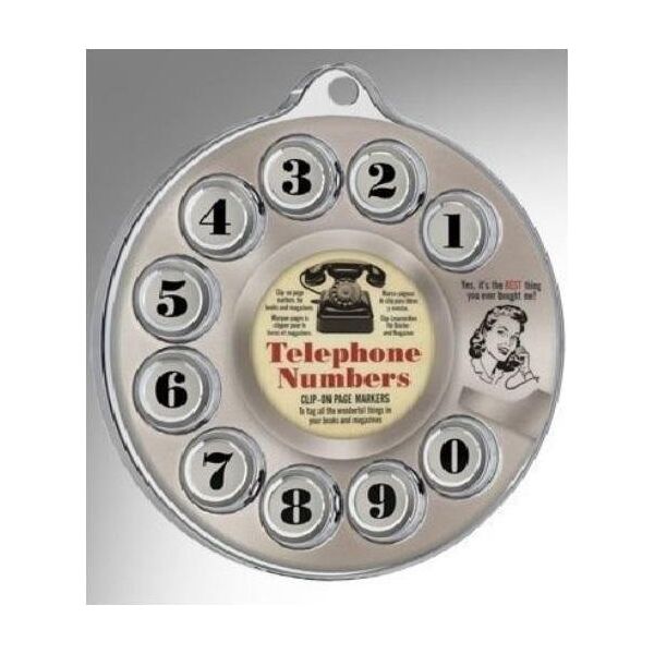 IF Tarcza telefonu - zakładki do książki 0-9
