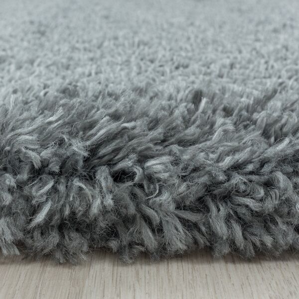 Ayyildiz apvalus kilimas Shaggy Fluffy 80x80 cm