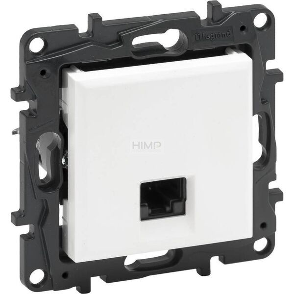 Legrand Gniazdo teleinformatyczne Legrand Niloe Step 863163 RJ45 kat. 6 UTP pojedyńcze białe
