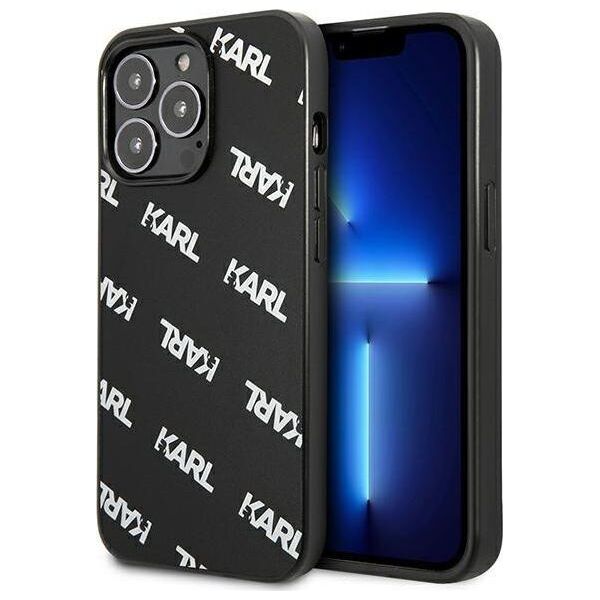 Karl Lagerfeld Karl Lagerfeld KLHCP13LPULMBK3 iPhone 13 Pro / 13 6,1" hardcase czarny/black Allover