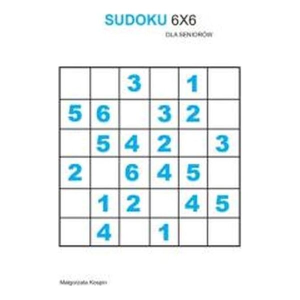 Czas Seniora Sudoku 6x6