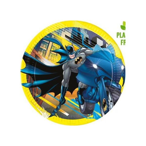 GoDan Talerzyki papierowe Batman 23cm 8szt