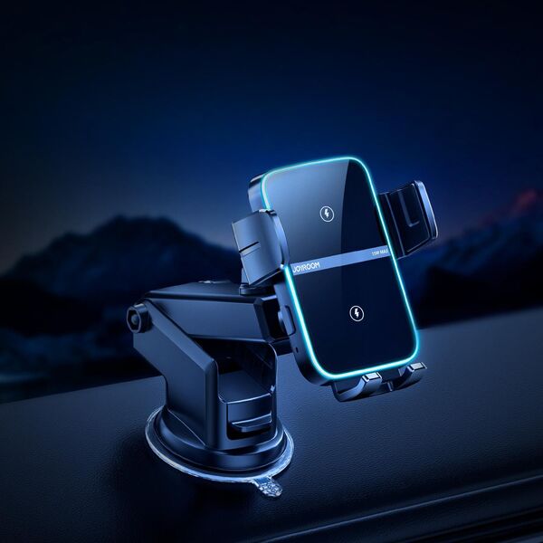 Joyroom JOYROOM JR-ZS246 DASHBOARD CAR MOUNT WIRELESS CHARGER 15W BLACK