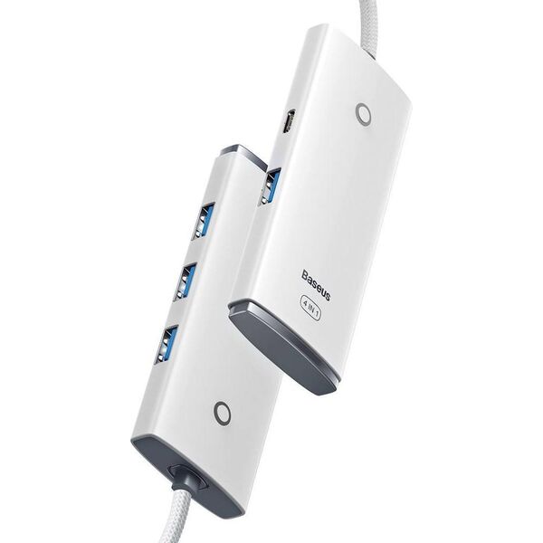 HUB USB Baseus Lite Series 1x USB-C  + 4x USB-A 3.0 (WKQX030002)