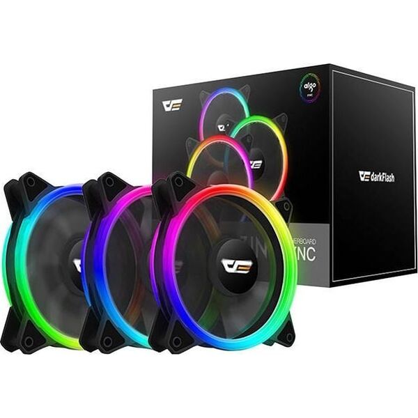 Wentylator Darkflash DR12 Pro 3-pack