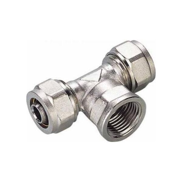 TRÓJNIK PEX-AL-PEX CHROM 3/4*20*20 DZIEWCZYNKA