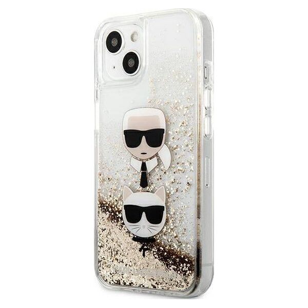 Karl Lagerfeld Karl Lagerfeld KLHCP13MMNMP1P iPhone 13 6,1" hardcase różowy/pink Monogram Plaque