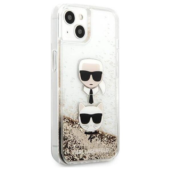 Karl Lagerfeld Karl Lagerfeld KLHCP13MMNMP1P iPhone 13 6,1" hardcase różowy/pink Monogram Plaque