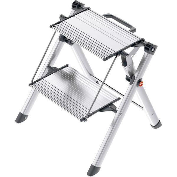 Hailo Hailo Drabinka 2-stopniowa Mini Comfort, 45 cm, aluminium, 4310-100