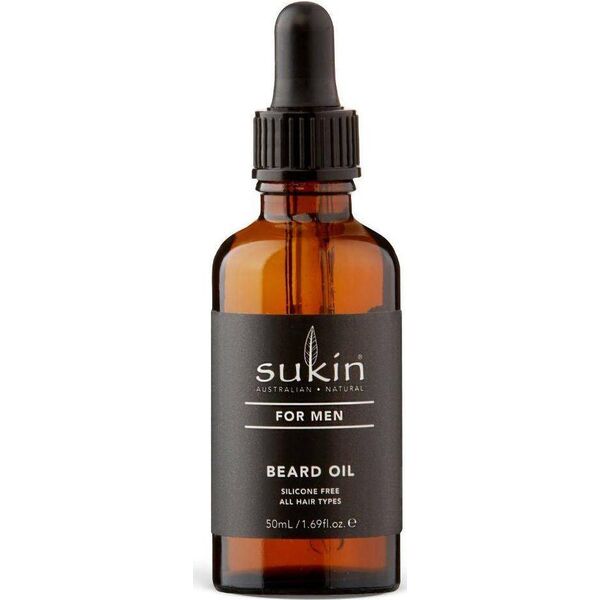 Sukin Sukin, FOR MEN Olejek do brody dla mężczyzn, 50 ml