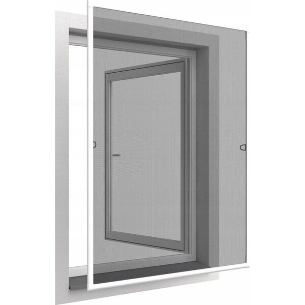 EASY LIFE MOSKITIERA OKNO ALU 120X140 BIAŁA