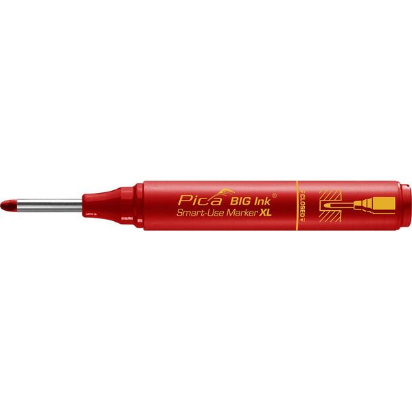 PICA Marker Red Permanentny Wodoodporny PICA BIG Ink