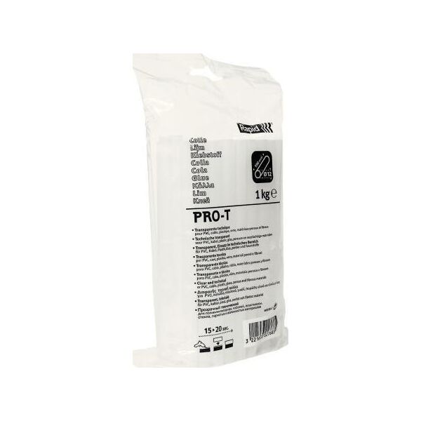 Wkłady klejowe Rapid Profesjonalny klej do PVC i kabli Rapid PRO-T 12 mm