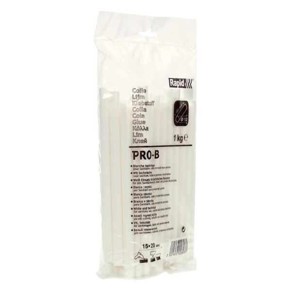 Wkłady klejowe Rapid Profesjonalny klej sanitarny Rapid PRO-B 12 mm