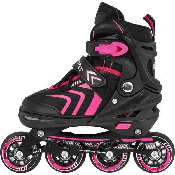 Rolki SporTrike ZSP.HP88-5.L.ROZ z wymienną płozą regulowane czarne r. 39-43