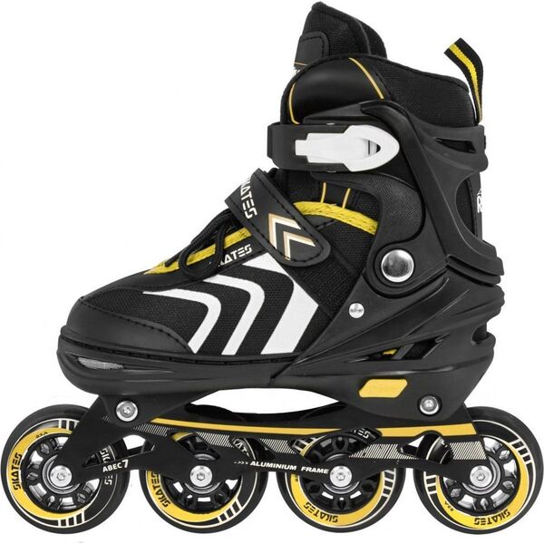 Rolki SporTrike ZSP.HP88-5.M.ZOL z wymienną płozą regulowane czarne r. 34-38
