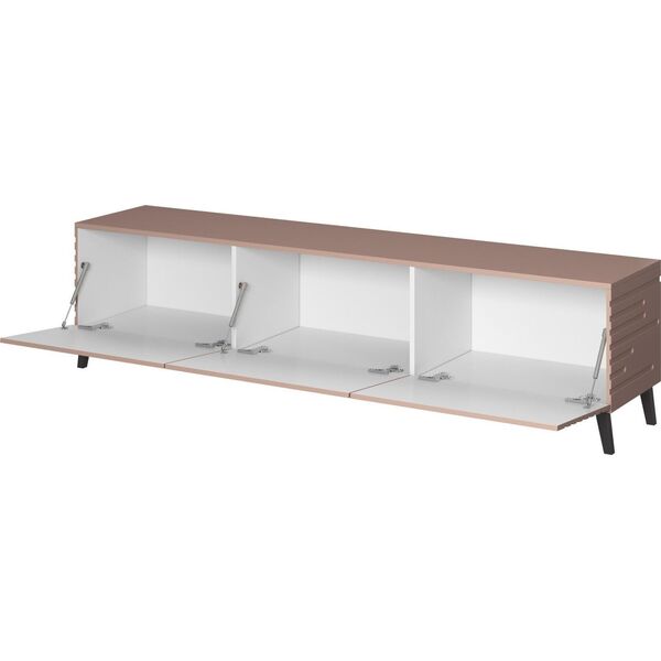Cama Meble Szafka RTV NOVA 186x40x48 róż mat