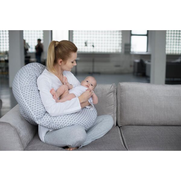 Motherhood Poduszka ciążowa Motherhood szary classic