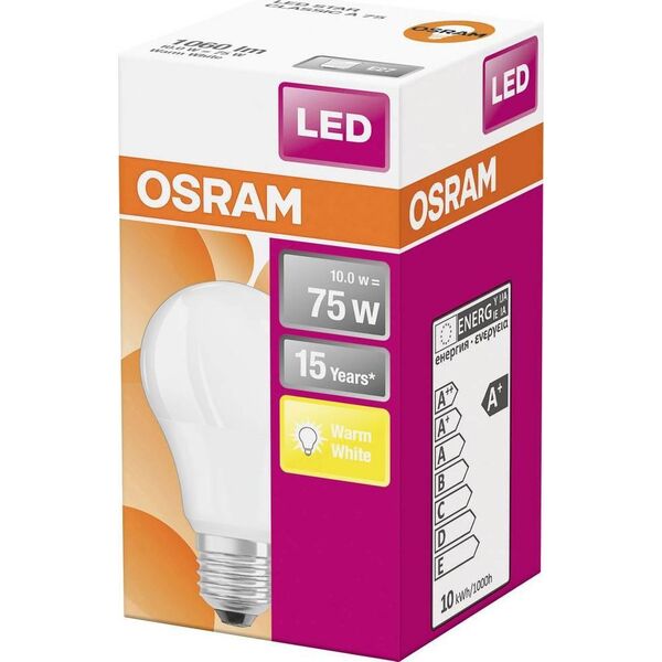 Osram Żarówka LED OSRAM, E27, 10W, 2700K