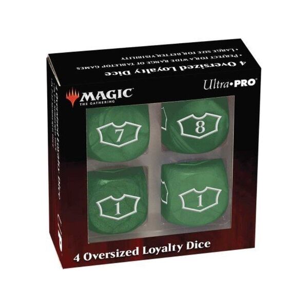 Ultra-Pro Ultra-Pro: Magic the Gathering - Forest - 22 mm Deluxe Loyalty Dice Set