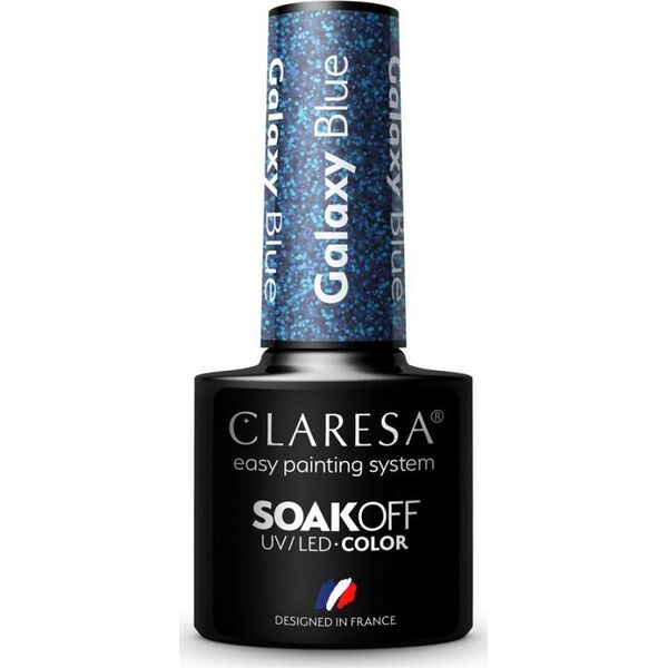 Claresa CLARESA Lakier hybrydowy Galaxy Blue 5g