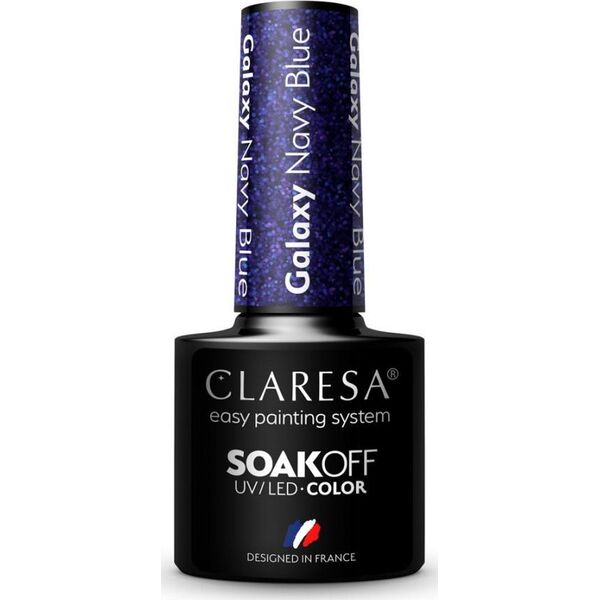 Claresa CLARESA Lakier hybrydowy Galaxy Navy Blue 5g