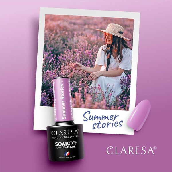 Claresa CLARESA lakier hybrydowy SUMMER STORIES 7 -5g