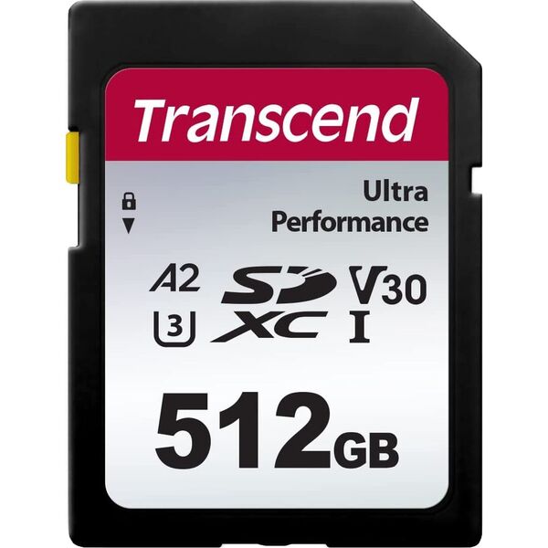 Karta Transcend 340S SDXC 512 GB Class 10 UHS-I/U3 A2 V30 (TS512GSDC340S)