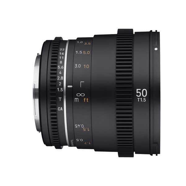 Obiektyw Samyang Canon RF 50 mm F/1.5 MK2 VDSLR
