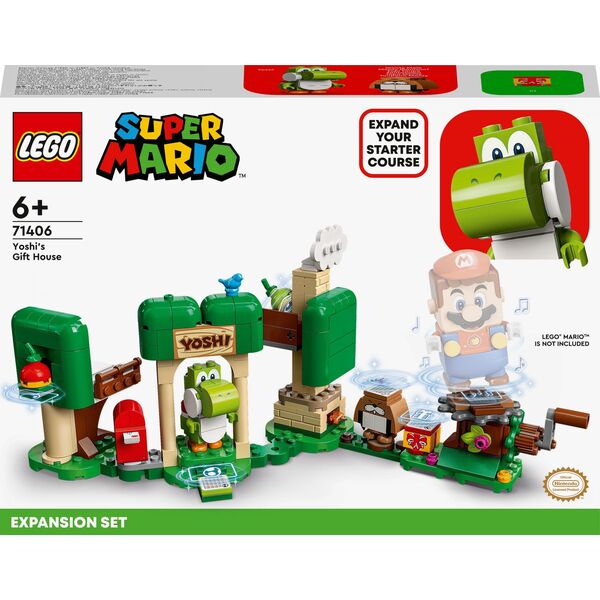 LEGO Super Mario Dom prezentów Yoshiego - zestaw rozszerzający (71406)