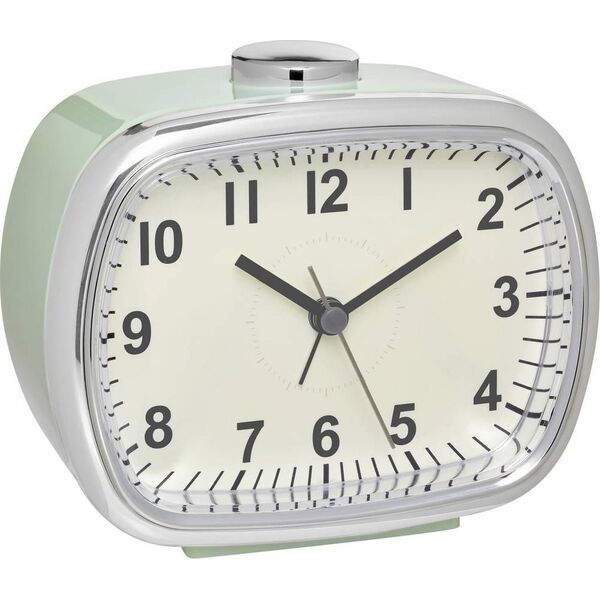 TFA TFA 60.1032.04 Analogue Alarm Clock mint