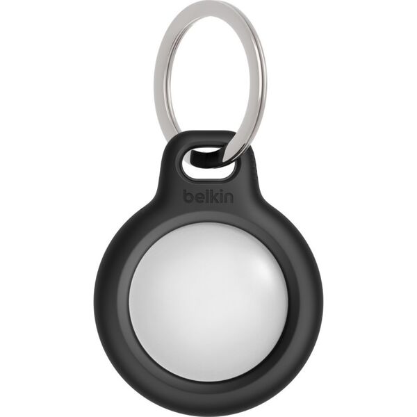 Belkin 1x4 Belkin Key Ring for Apple AirTag, black MSC001btBK