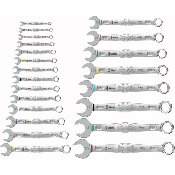 Wera Wera 6003 Joker 15 Set 1 Combination Wrench Set 15 pcs.