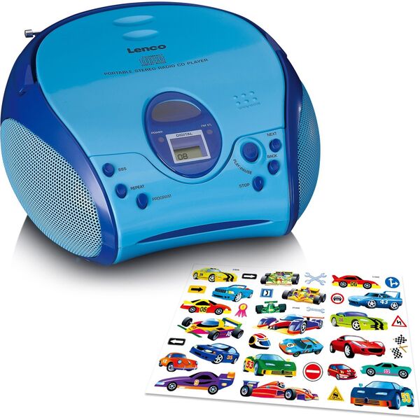 Radioodtwarzacz Lenco SCD-24kids blue