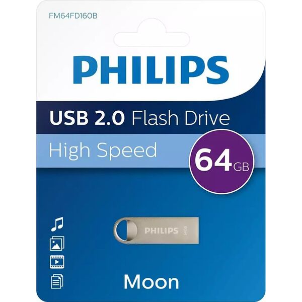 Pendrive Philips Moon Edition 2.0, 64 GB  (FM64FD160B/00)