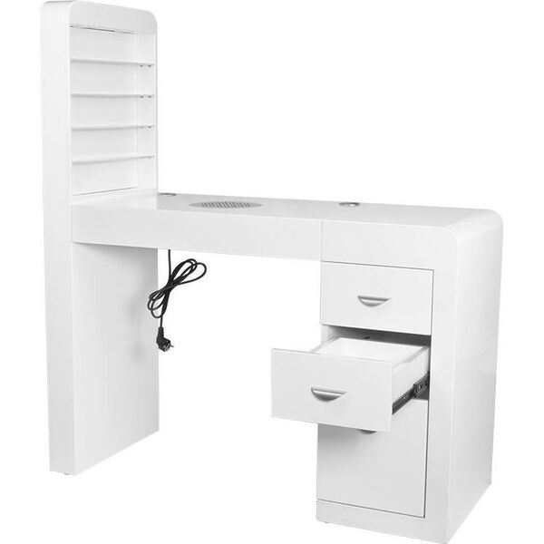 Activeshop BIURKO KOSMETYCZNE 310 BIAŁE LEWE