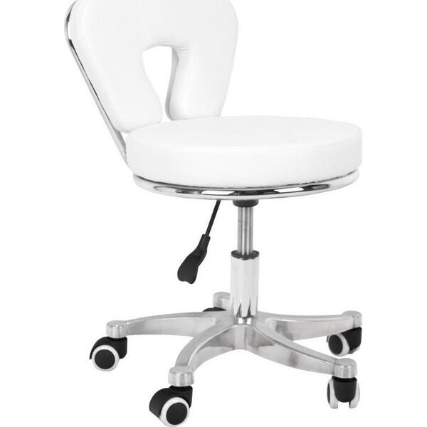 Activeshop TABORET KOSMETYCZNY DO PEDICURE 9266 BIAŁY