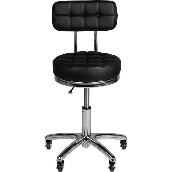 Activeshop TABORET KOSMETYCZNY AM-877 CZARNY